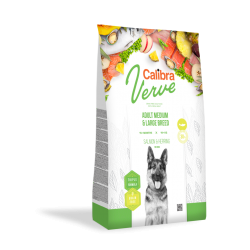 CALIBRA DOG VERVE ADULT MEDIUM&LARGE SALMON&HERRING 2KG